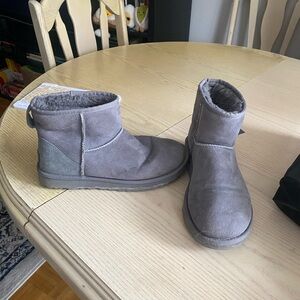 UGG Gray Ankle Boots